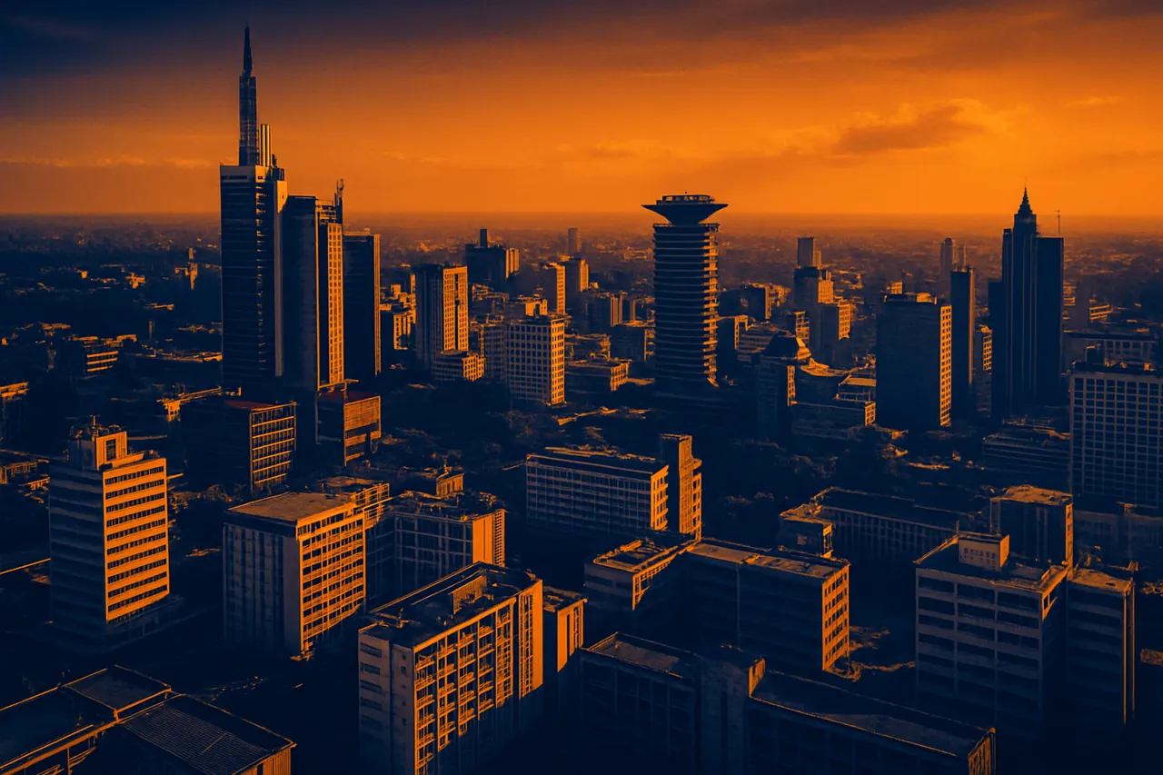Kenya skyline